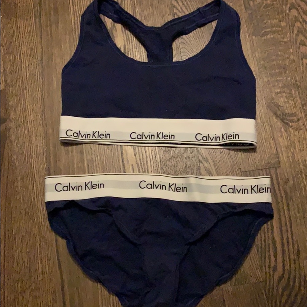 Navy Calvin Klein set